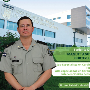 Dr. Manuel Cortez Leiva (Cardiologo Pediatra Intervencionista at Hospital Militar Escuela 