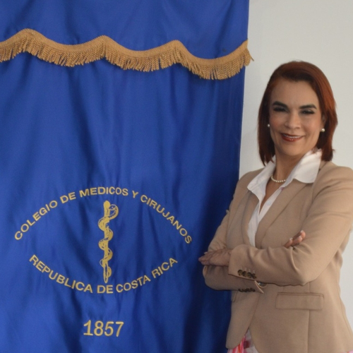 Dra. Margarita Marchena Picado (Presidenta., Colegio de Médicos y Cirujanos de Costa Rica.)